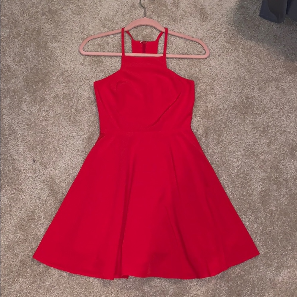 Lulus Red Dress - Picture 2 of 4
